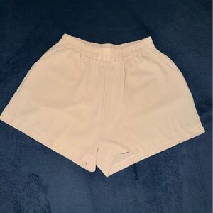 Women's Cream Shorts